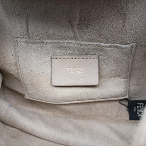 Pre-owned Fendi KAN I Black Leather 8M0381 shoulderbag | stylenewstar