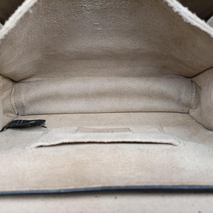 Pre-owned Fendi KAN I Black Leather 8M0381 shoulderbag | stylenewstar