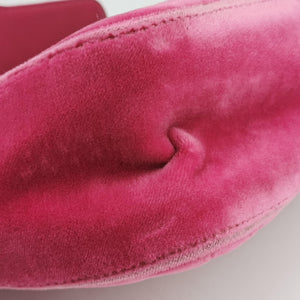 Pre-owned Gucci GG Marmont Pink velour 443497 shoulderbag | stylenewstar