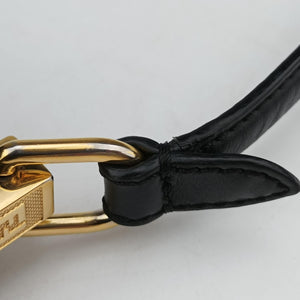 Vintage Fendi Moonlight Black Leather 8BT346 shoulderbag | stylenewstar