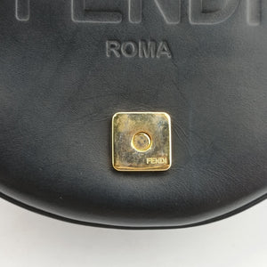 Vintage Fendi Moonlight Black Leather 8BT346 shoulderbag | stylenewstar