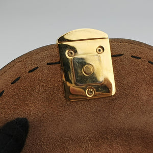 Vintage Fendi Moonlight Black Leather 8BT346 shoulderbag | stylenewstar