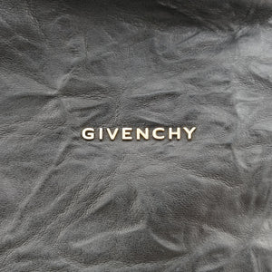 Pre-owned Givenchy Pandora Black Leather shoulderbag | stylenewstar