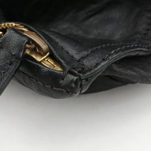 Pre-owned Givenchy Pandora Black Leather shoulderbag | stylenewstar