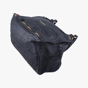 Pre-owned Givenchy Pandora Black Leather shoulderbag | stylenewstar