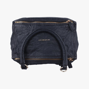 Pre-owned Givenchy Pandora Black Leather shoulderbag | stylenewstar