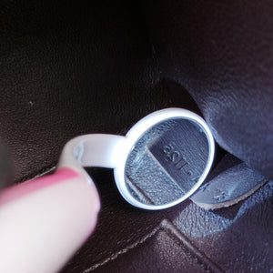 Vintage Celine luggage nano shopper Black×Red×Burgundy Leather shoulderbag | stylenewstar