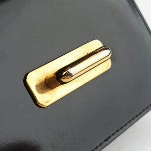 Pre-owned Prada Cahier Black Leather shoulderbag | stylenewstar