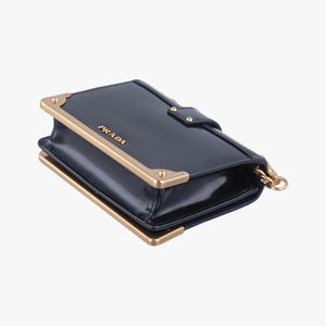 Pre-owned Prada Cahier Black Leather shoulderbag | stylenewstar