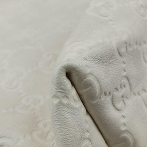 Secondhand Gucci Horsebit Creole Hobo White Leather 145826 shoulderbag | stylenewstar