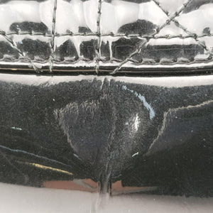 Pre-owned Christian Dior Lady Dior Black Patent shoulderbag | stylenewstar