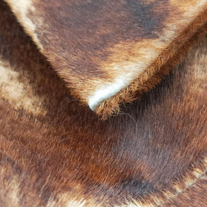 Pre-owned Fendi Mamma Baguette Brown pony hair 26325 shoulderbag | stylenewstar