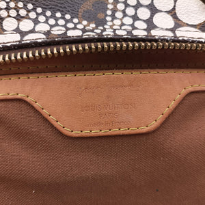 Secondhand Louis Vuitton Monogram Town Speedy 30 Brown x White Monogram canvas M40690 handbag | stylenewstar