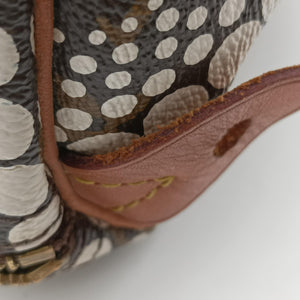 Secondhand Louis Vuitton Monogram Town Speedy 30 Brown x White Monogram canvas M40690 handbag | stylenewstar