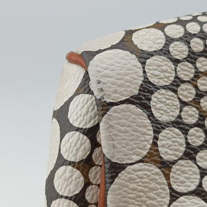 Secondhand Louis Vuitton Monogram Town Speedy 30 Brown x White Monogram canvas M40690 handbag | stylenewstar