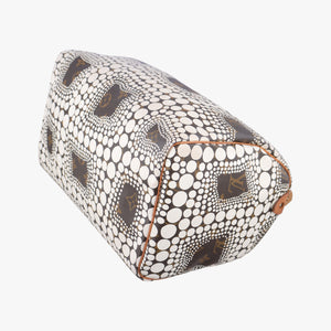 Secondhand Louis Vuitton Monogram Town Speedy 30 Brown x White Monogram canvas M40690 handbag | stylenewstar