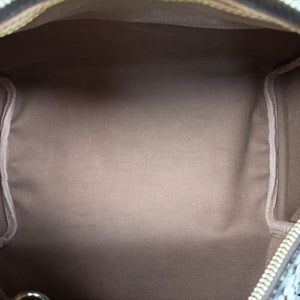 Secondhand Louis Vuitton Monogram Town Speedy 30 Brown x White Monogram canvas M40690 handbag | stylenewstar