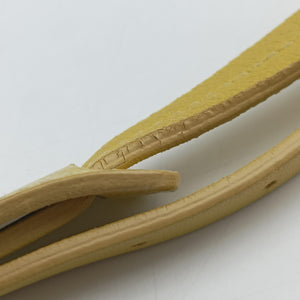 Pre-owned Bottega Veneta NODINI Intrecciato Yellow lambskin shoulderbag | stylenewstar