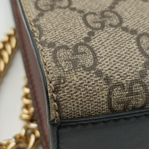 Secondhand Gucci Padlock beige×black PVC coated canvas×Leather 409487 shoulderbag | stylenewstar