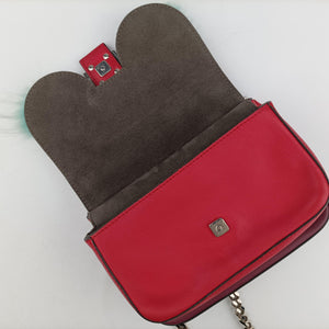 Pre-owned Fendi Micro Monster Double Baguette Multicolour Leather 8M0371 shoulderbag | stylenewstar