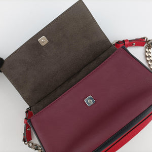 Pre-owned Fendi Micro Monster Double Baguette Multicolour Leather 8M0371 shoulderbag | stylenewstar