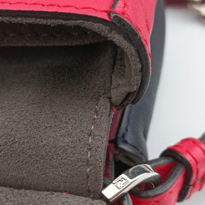 Pre-owned Fendi Micro Monster Double Baguette Multicolour Leather 8M0371 shoulderbag | stylenewstar