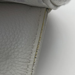 Secondhand Christian Dior Saddle White Leather shoulderbag | stylenewstar