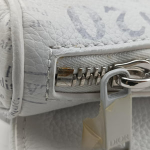 Secondhand Christian Dior Saddle White Leather shoulderbag | stylenewstar