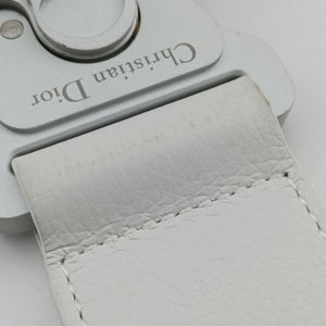 Secondhand Christian Dior Saddle White Leather shoulderbag | stylenewstar