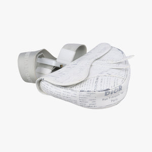 Secondhand Christian Dior Saddle White Leather shoulderbag | stylenewstar
