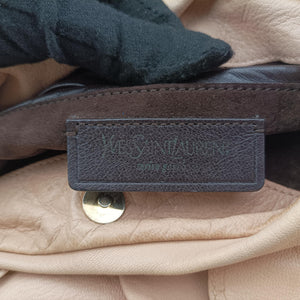 Pre-owned Yves Saint Laurent Mombasa Pink Leather 112937 shoulderbag | stylenewstar