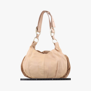 Pre-owned Yves Saint Laurent Mombasa Pink Leather 112937 shoulderbag | stylenewstar