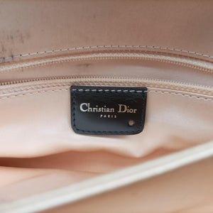 Pre-owned Christian Dior D'Trick Black×White leather shoulderbag | stylenewstar