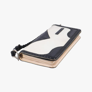 Pre-owned Christian Dior D'Trick Black×White leather shoulderbag | stylenewstar