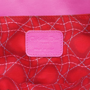 Secondhand Christian Dior Miss Dior Cannage New Lock Pink lambskin shoulderbag | stylenewstar