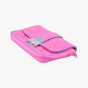 Secondhand Christian Dior Miss Dior Cannage New Lock Pink lambskin shoulderbag | stylenewstar