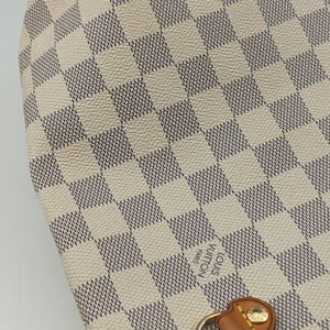 Vintage Louis Vuitton Neverfull MM Azur Damier Canvas N51107 handbag | stylenewstar
