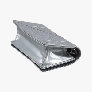 Secondhand Christian Dior Diorama Silver leather shoulderbag | stylenewstar
