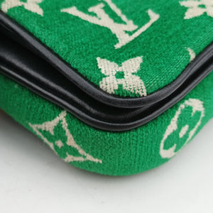 Vintage Louis Vuitton Monogram Micro Metis Green x Black x White Velvet M81494 shoulderbag | stylenewstar