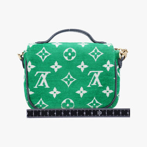 Vintage Louis Vuitton Monogram Micro Metis Green x Black x White Velvet M81494 shoulderbag | stylenewstar