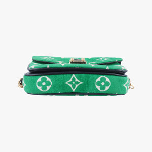 Vintage Louis Vuitton Monogram Micro Metis Green x Black x White Velvet M81494 shoulderbag | stylenewstar