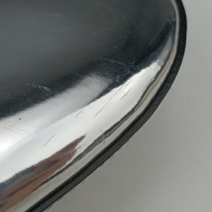 Pre-owned Prada Cleo Silver Enamel 1BC499 shoulderbag | stylenewstar