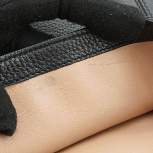 Pre-owned Gucci Bamboo Fringe Black Leather 347099 shoulderbag | stylenewstar