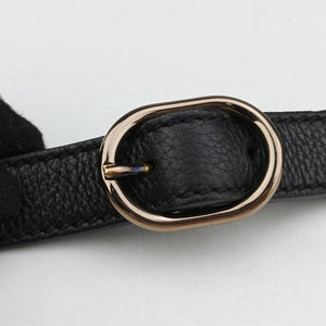 Pre-owned Gucci Bamboo Fringe Black Leather 347099 shoulderbag | stylenewstar