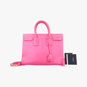 Vintage Yves Saint Laurent SAC DE JOUR Rose Leather 324823 shoulderbag | stylenewstar