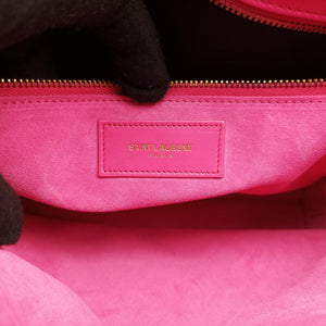 Vintage Yves Saint Laurent SAC DE JOUR Rose Leather 324823 shoulderbag | stylenewstar