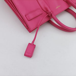 Vintage Yves Saint Laurent SAC DE JOUR Rose Leather 324823 shoulderbag | stylenewstar