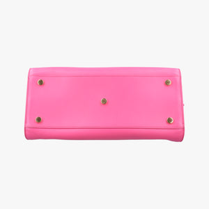 Vintage Yves Saint Laurent SAC DE JOUR Rose Leather 324823 shoulderbag | stylenewstar