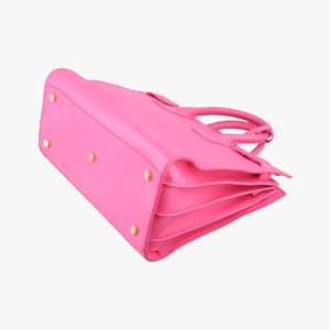 Vintage Yves Saint Laurent SAC DE JOUR Rose Leather 324823 shoulderbag | stylenewstar