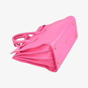 Vintage Yves Saint Laurent SAC DE JOUR Rose Leather 324823 shoulderbag | stylenewstar